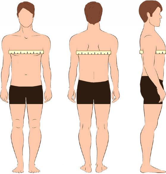 measuring chest