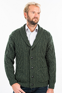 Merino Shawl Collar Cardigan