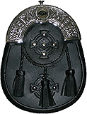 Celtic Cross Tassel Sporran with Cantle