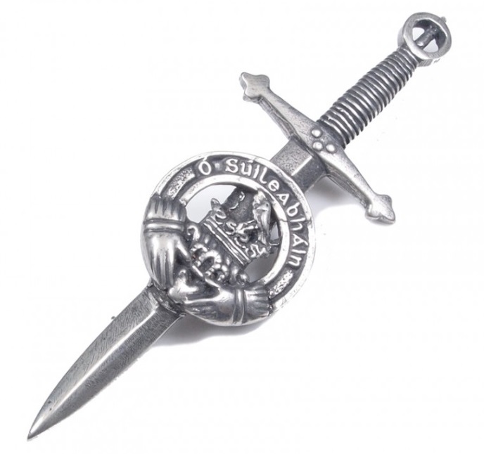 Irish Crest Kilt Pin