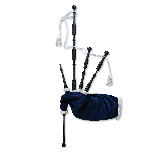 McCallum P0 Poly Bagpipes   Black