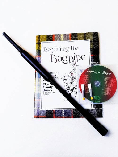Bagpipe Practice Chanter Kit with Sandy Jones book