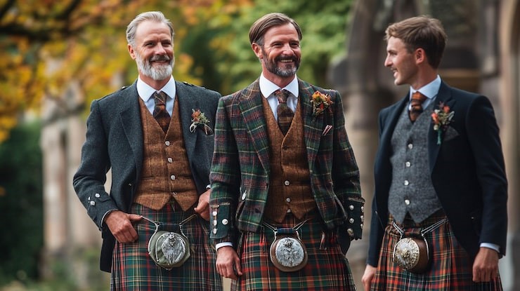 wedding kilt outfit